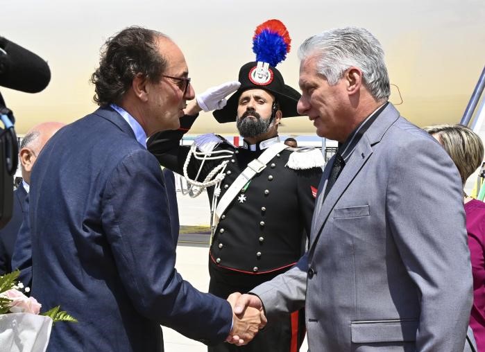 diaz canel italia