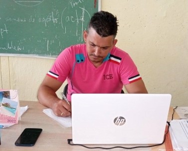 Estudiantes en Sandino a las puertas de los exámenes finales