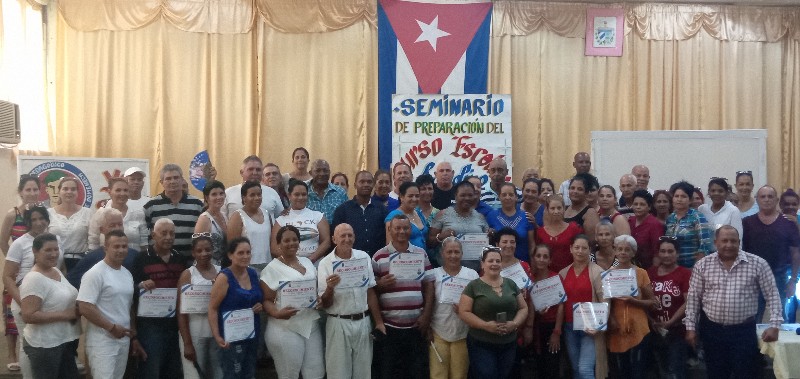 Concluye en Sandino Seminario de Preparación para el Curso Escolar 2023-2024