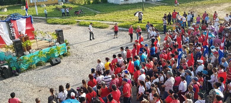 realizan en Sandino acto municipal por el 26 de Julio