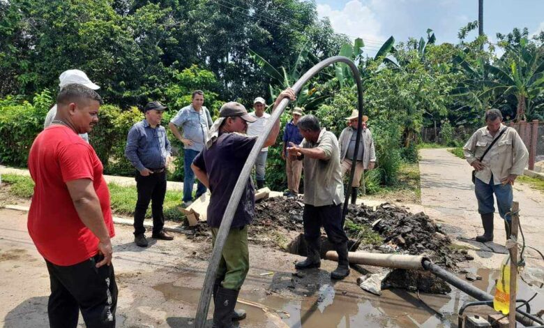 Obstrucción de tuberías de aguas albañales problema resuelto en Sandino