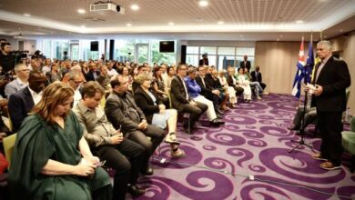 presidente cubano encuentro bélgica