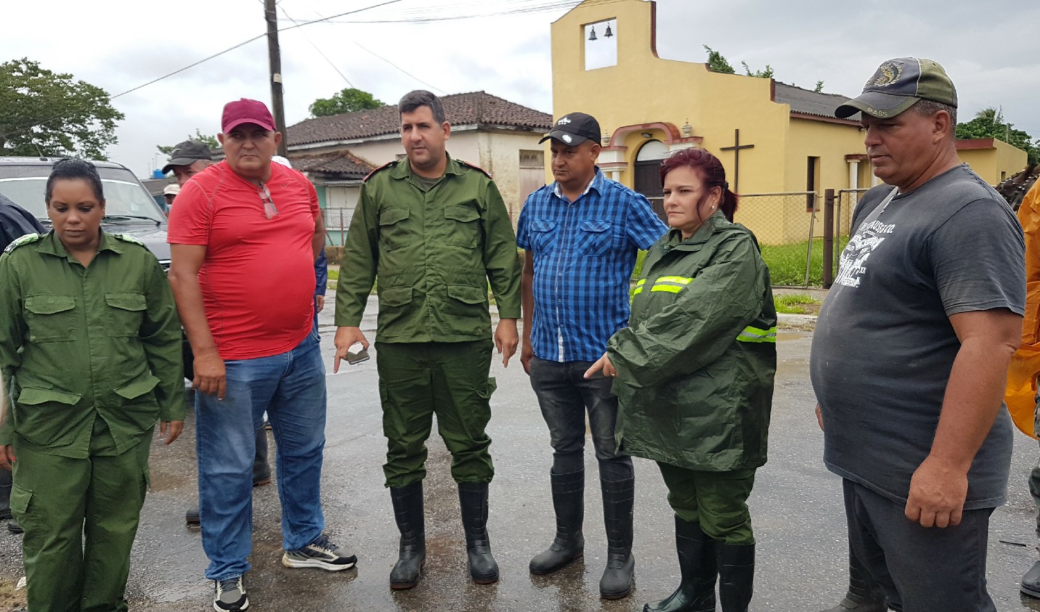 Máximas autoridades de Vueltabajo recorren Sandino