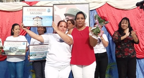 Celebran en Sandino Acto Provincial por el 63 aniversario de la FMC