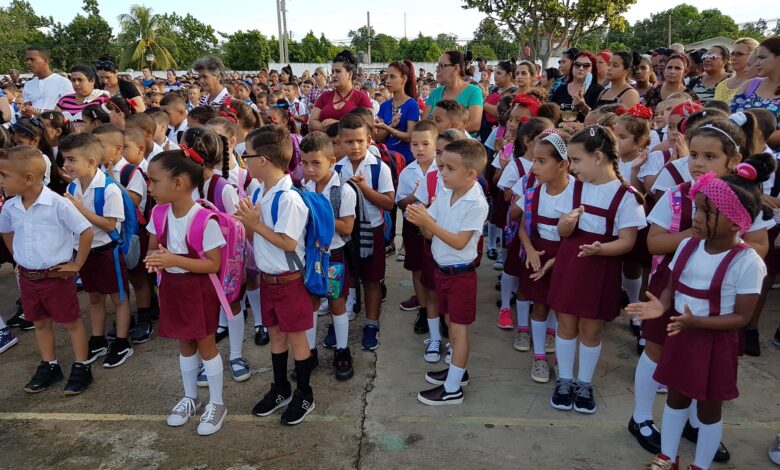 inicio curso escolar sandino