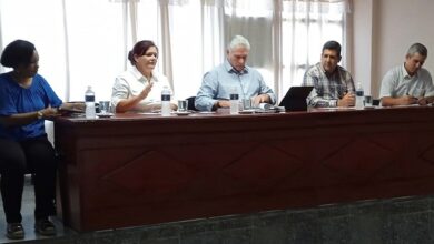 Evalúa Presidente cubano recuperación en Sandino tras paso de Idalia