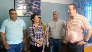 Ministro de Salud Pública de la Reública de Cuba Dr. José Angel Portal Miranda visita sandino pinar del río