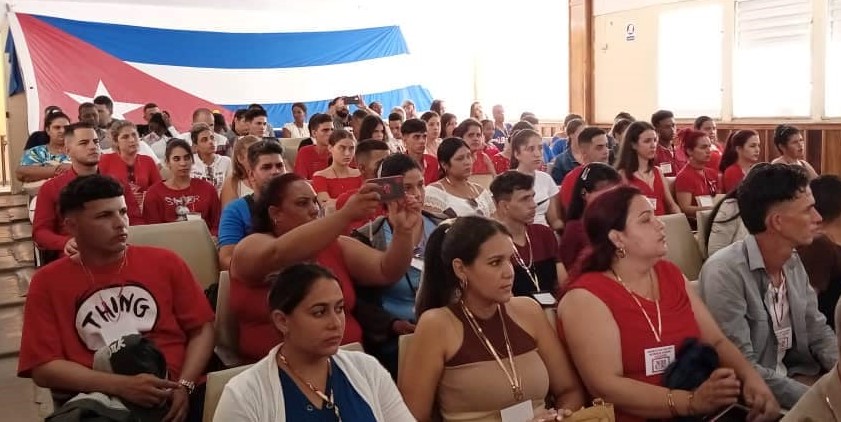 Sesiona en Sandino Asamblea Municipal del XII Congreso de la UJC