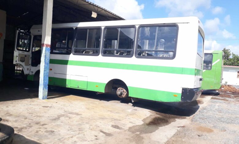 UEB de carga y pasaje en Sandino