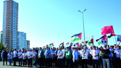 marcha cuba palestina