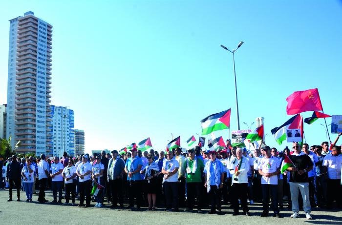 marcha cuba palestina