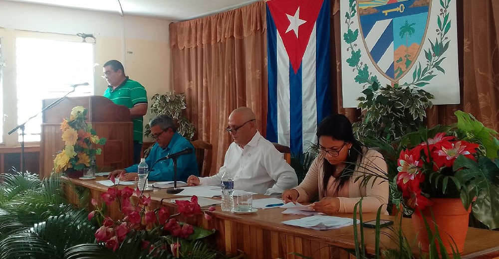 sesión ordinaria de la Asamblea Municipal del Poder Popular