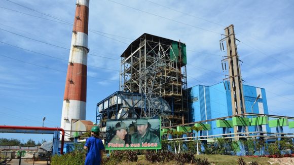 Central termoeléctrica Antonio Guiteras en Matanzas