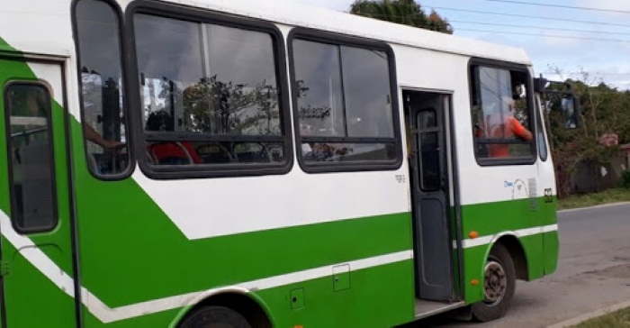 Reinician en Sandino varias rutas de transporte público