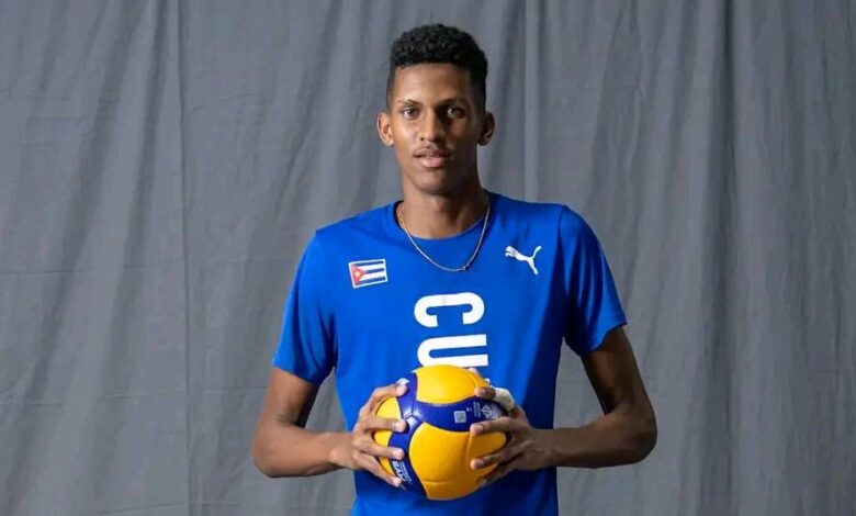 De regreso a Sandino, el voleibolista de alto rendimiento Thiago Suárez Mendoza