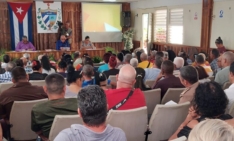 Sesionará este 25 de mayo Asamblea Municipal del Poder Popular en Sandino