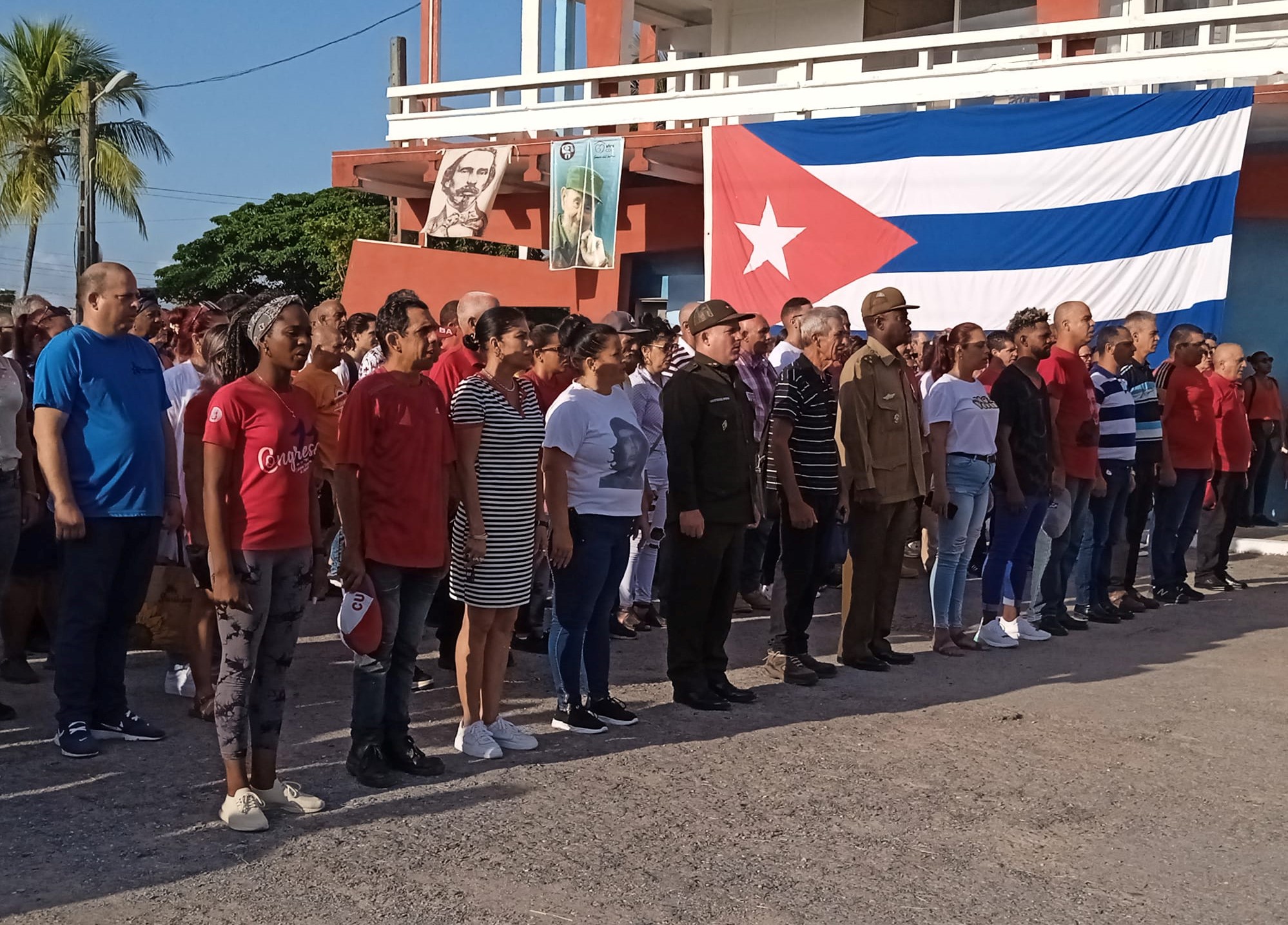 acto por el 26 de Julio moncada
