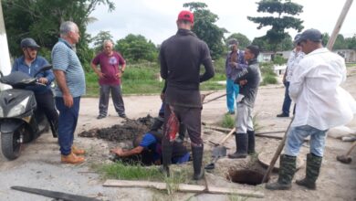 Soluciona Acueducto obstrucción en redes sanitarias de Sandino