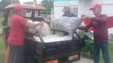 recuperación de materias primas sandino