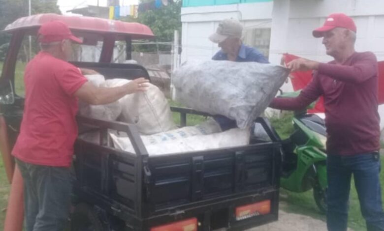 recuperación de materias primas sandino