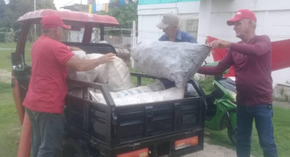 recuperación de materias primas sandino