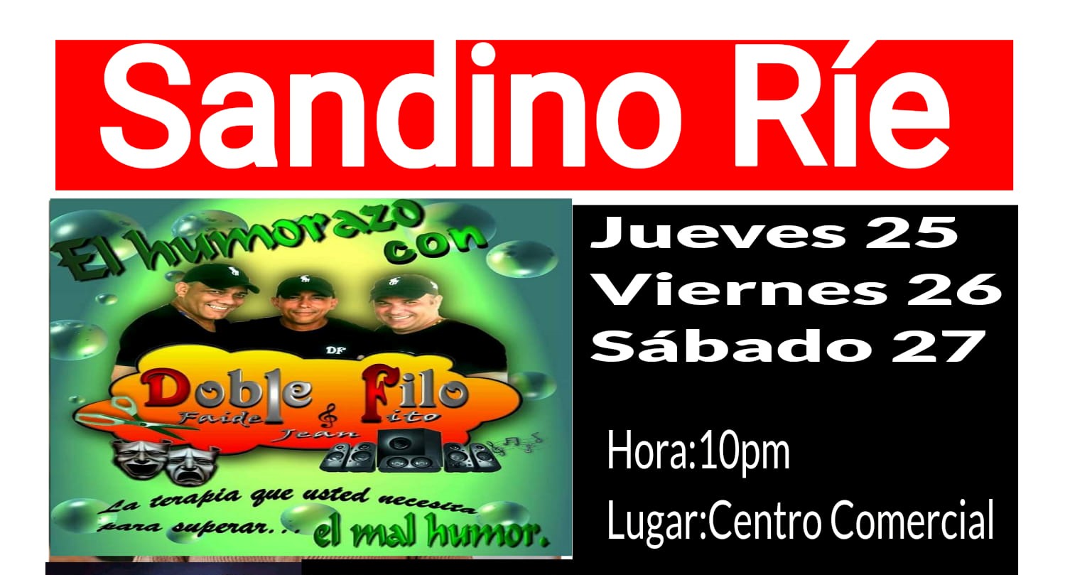 sandino ríe