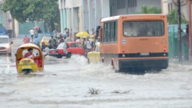 Pueden ser numerosas las lluvias en occidente y centro