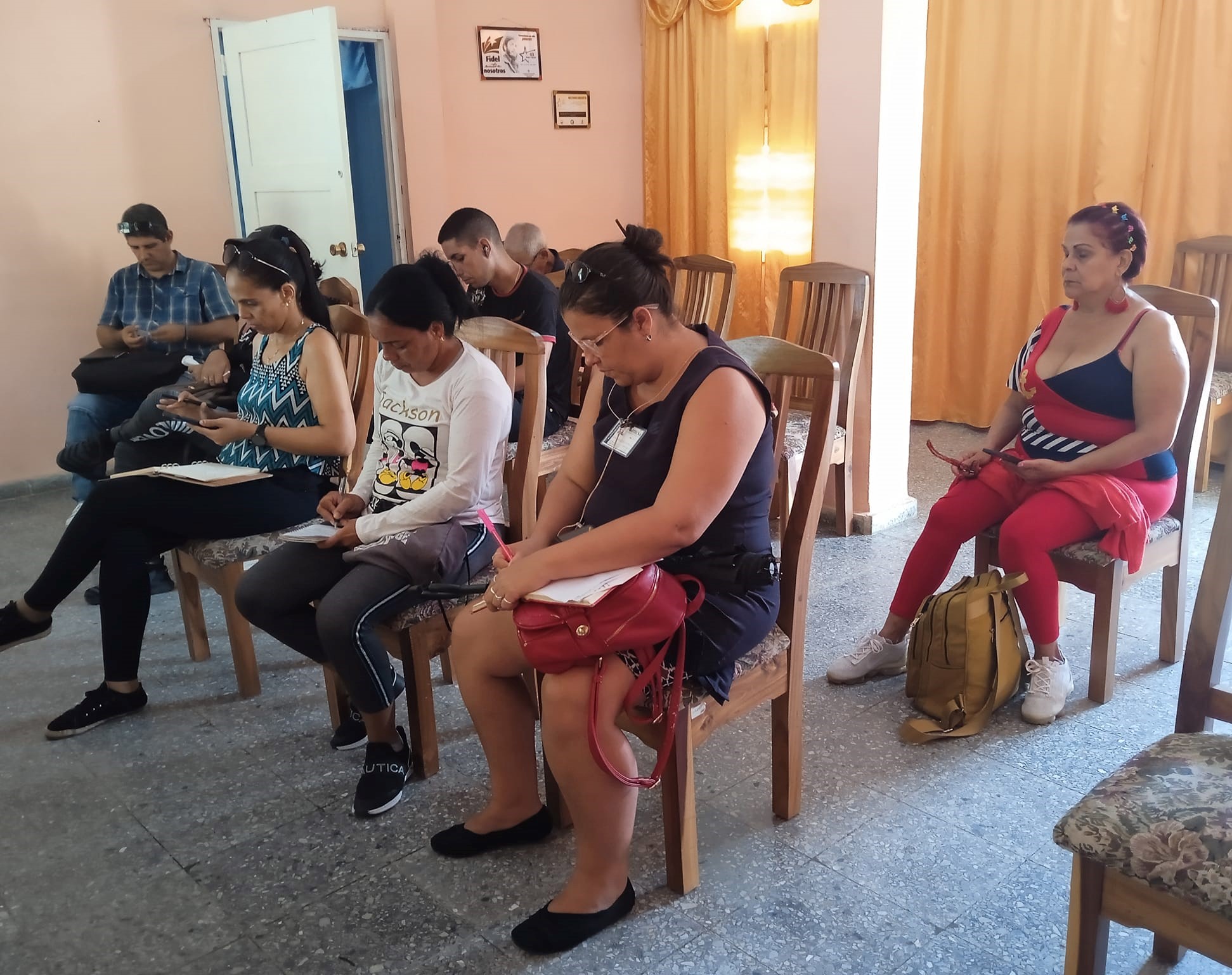 Realizan en Sandino intercambio con comunicadores