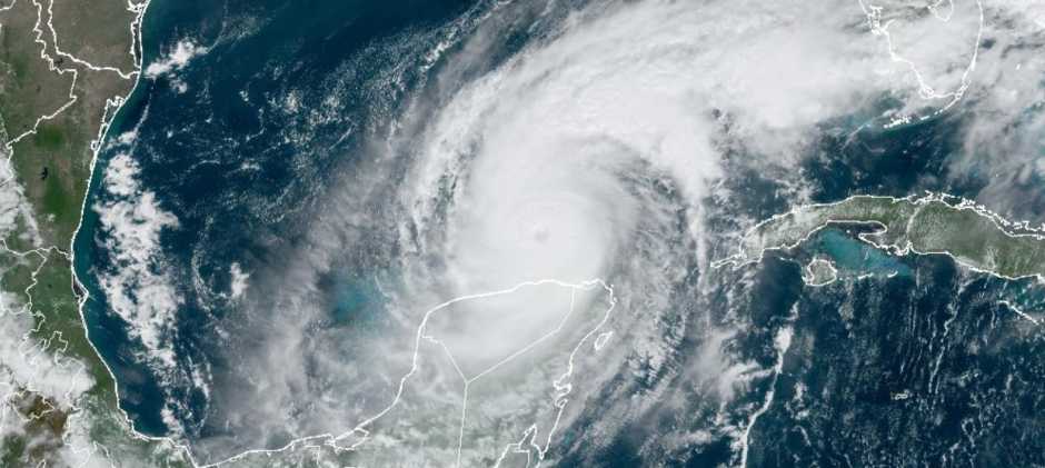 Huracán Milton: Foto: NHC.