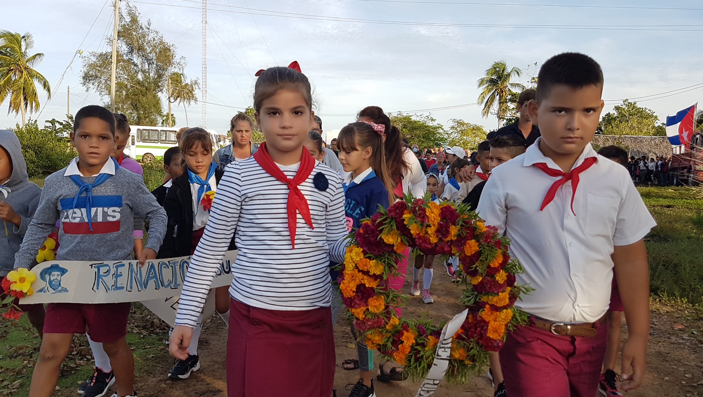 Sandinenses rinden homenaje al Señor de la Vanguardia