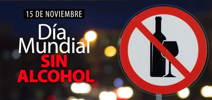 día mundial sin alcohol