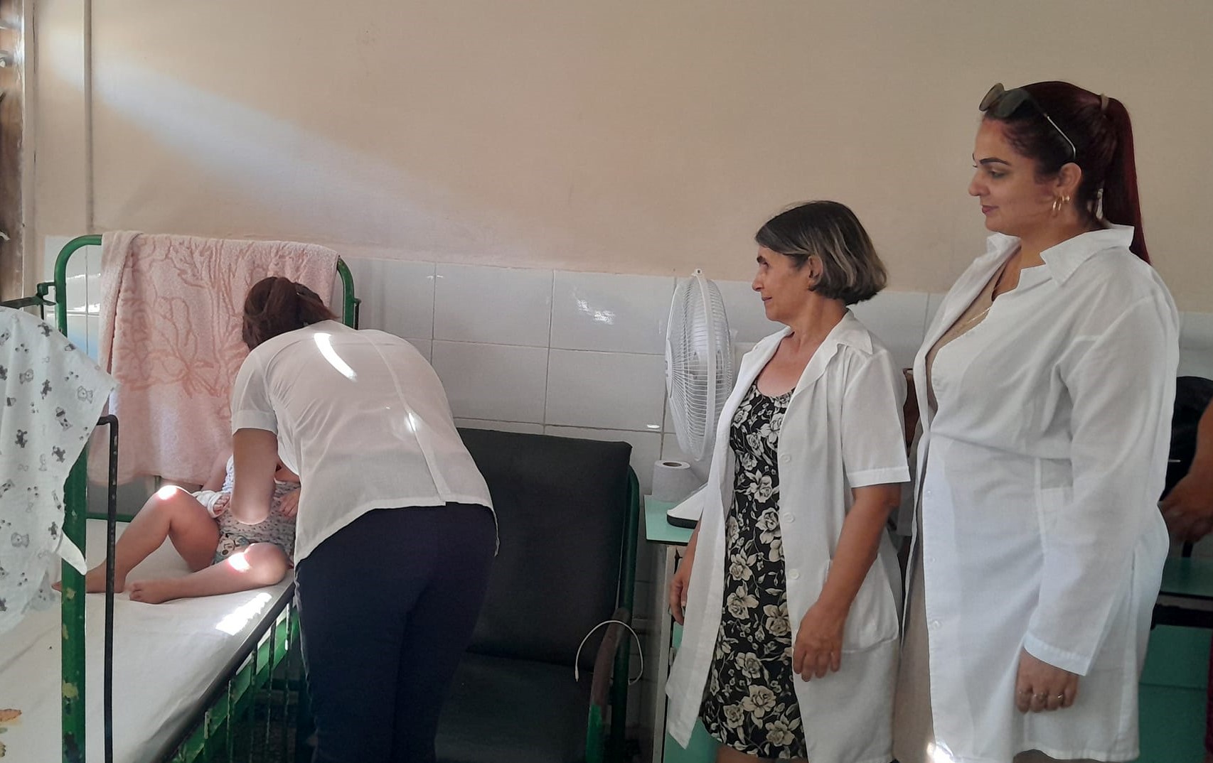 servicios médicos en Sandino ante tormenta tropical Rafael