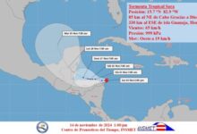 tormenta tropical sara