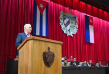 Discurso del Presidente cubano ante el Parlamento