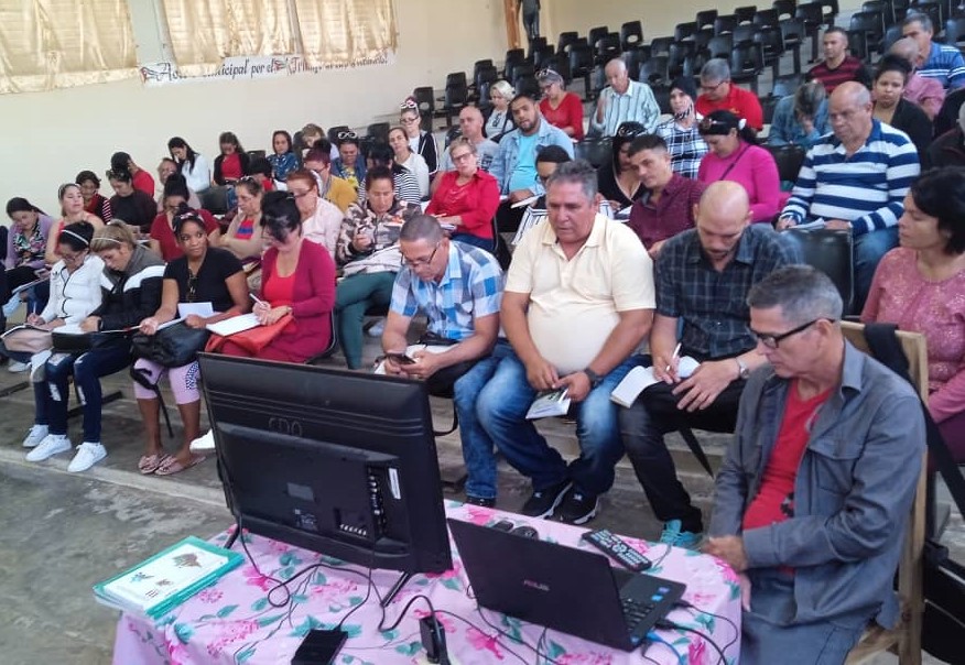 sector educacional en Sandino segundo ciclo de trabajo