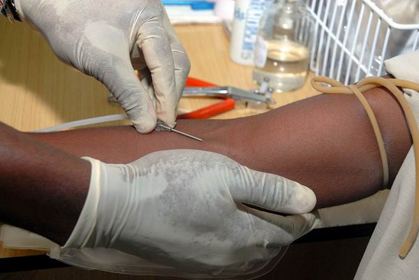 donante voluntario de sangre