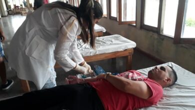 donación de sangre sandino