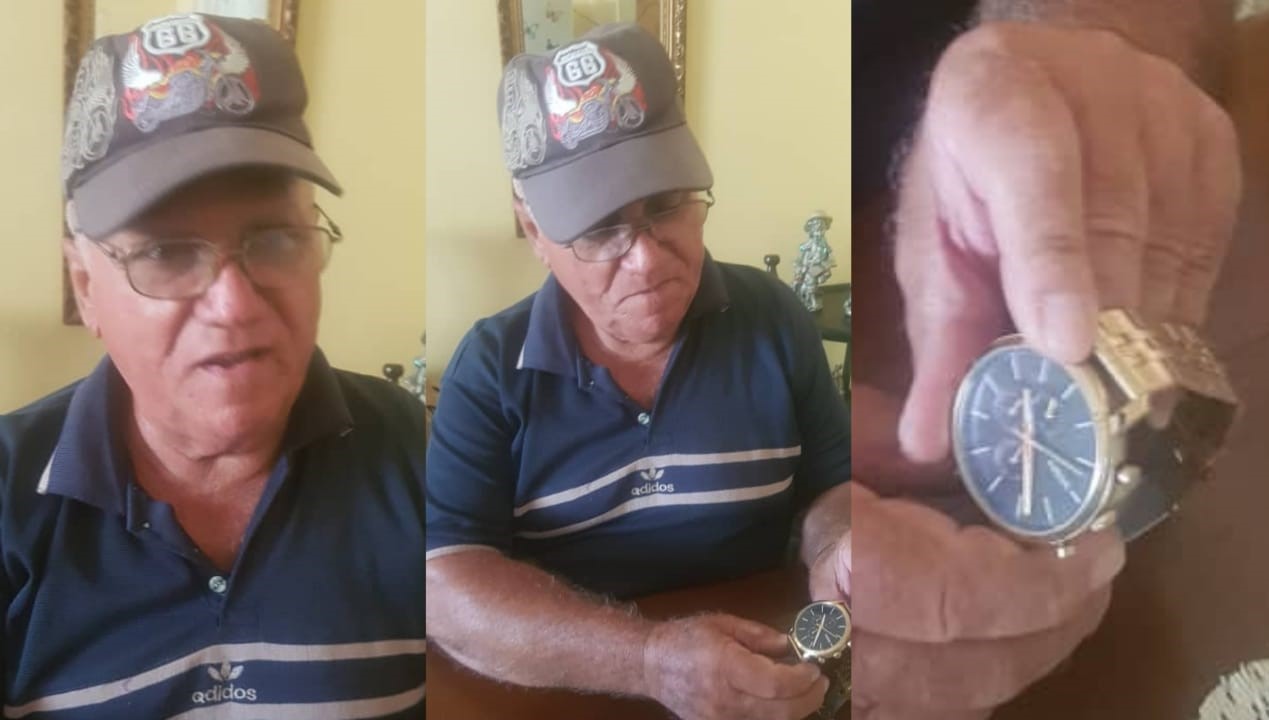 El Nene Luis Alberto Márquez relojero