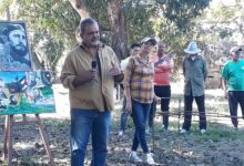 Rinden homenaje a Fidel en Finca Ciego Corojo