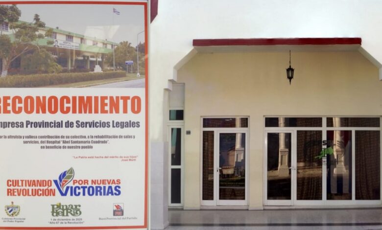 Empresa Provincial de Servicios Legales contribuye a reparación del Hospital Abel Santamaría