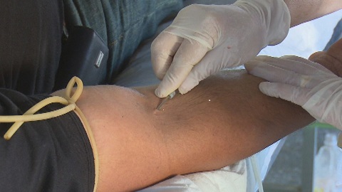 donación de sangre sandino