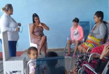 jornada educativa sobre lactancia materna en el Hogar Materno Managua