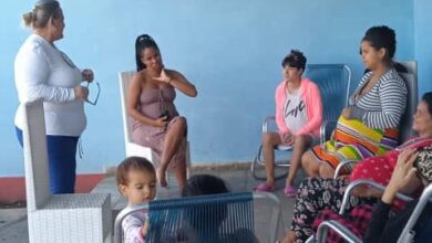 jornada educativa sobre lactancia materna en el Hogar Materno Managua