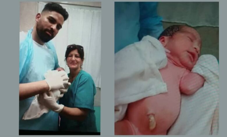 Realizan con éxito parto en el Policlínico Juan Navarro de Manuel Lazo