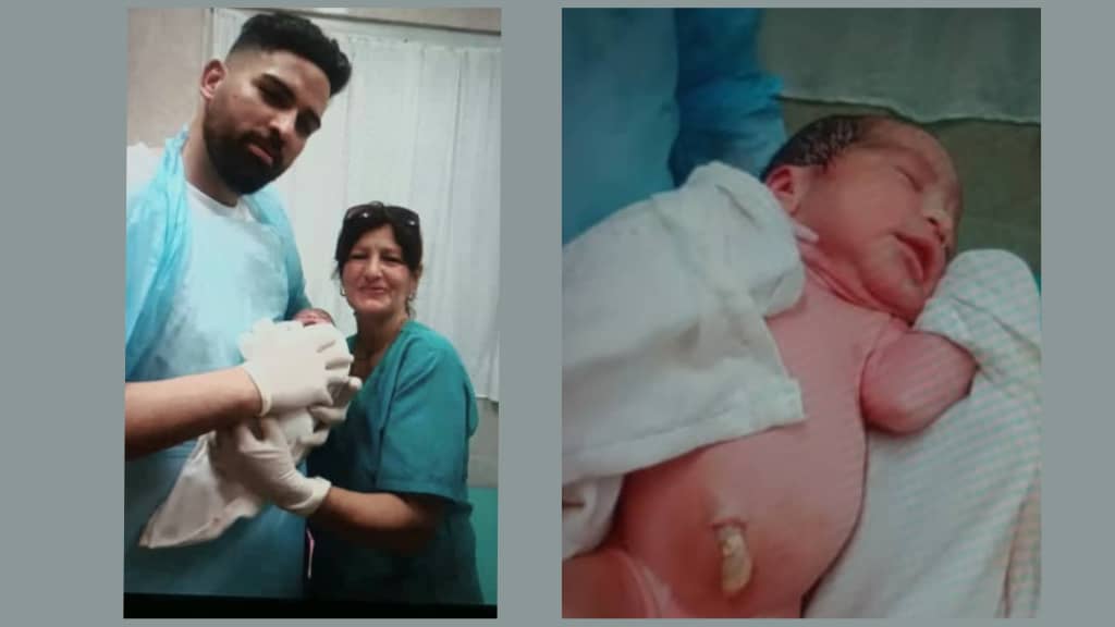 Realizan con éxito parto en el Policlínico Juan Navarro de Manuel Lazo