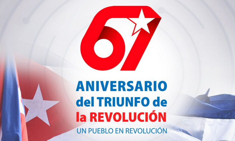 67 aniversario triunfo de la revolución cubana