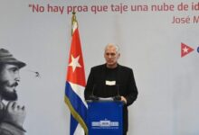 Presidente cubano Miguel Díaz-Canel realiza comparecencia especial