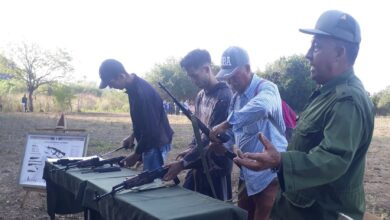 Realizan Ejercicio Defensivo territorial en Guanahacabibes