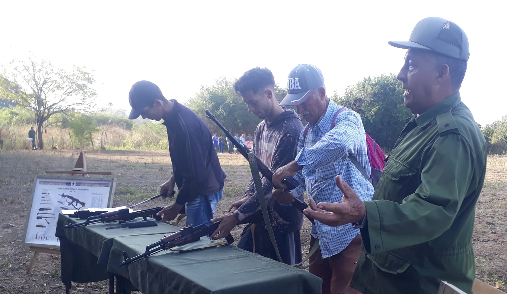 Realizan Ejercicio Defensivo territorial en Guanahacabibes