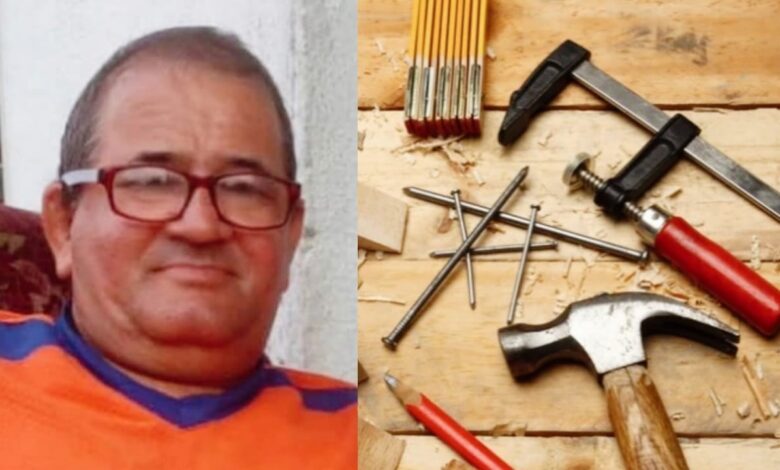 Carlos Pérez, en el Día del Carpintero